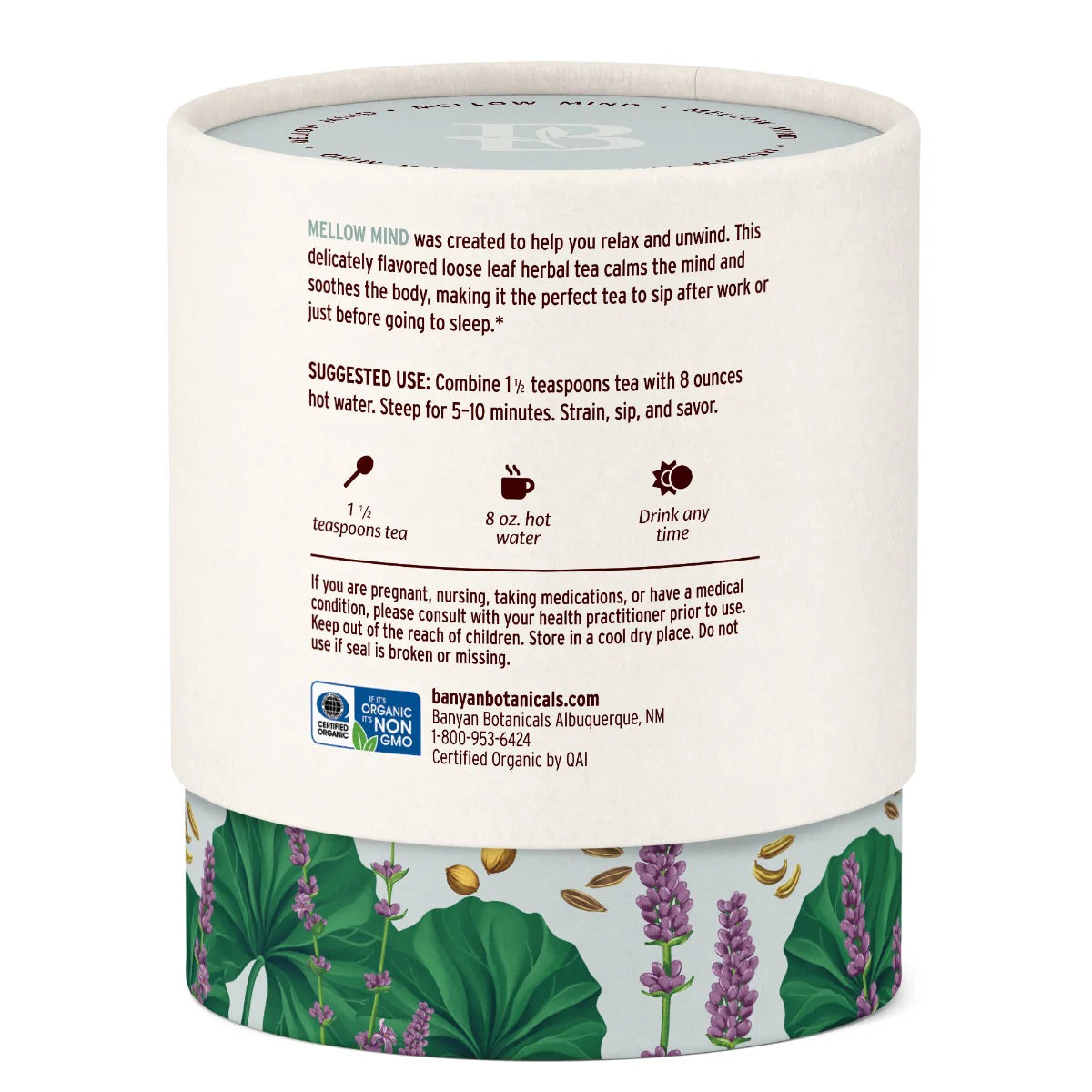 Té de hierbas relajante Mellow Mind™